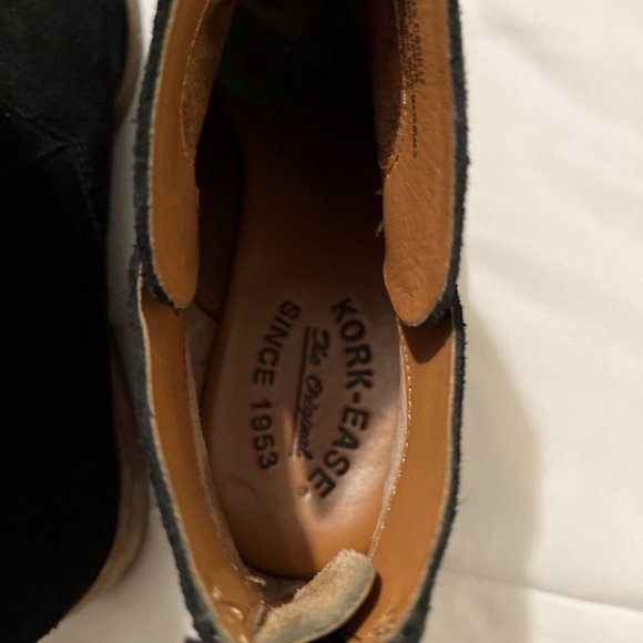 Kork-Ease Womens Renny Black Ankle Boots Size 7 K53503 - Picture 9 of 10